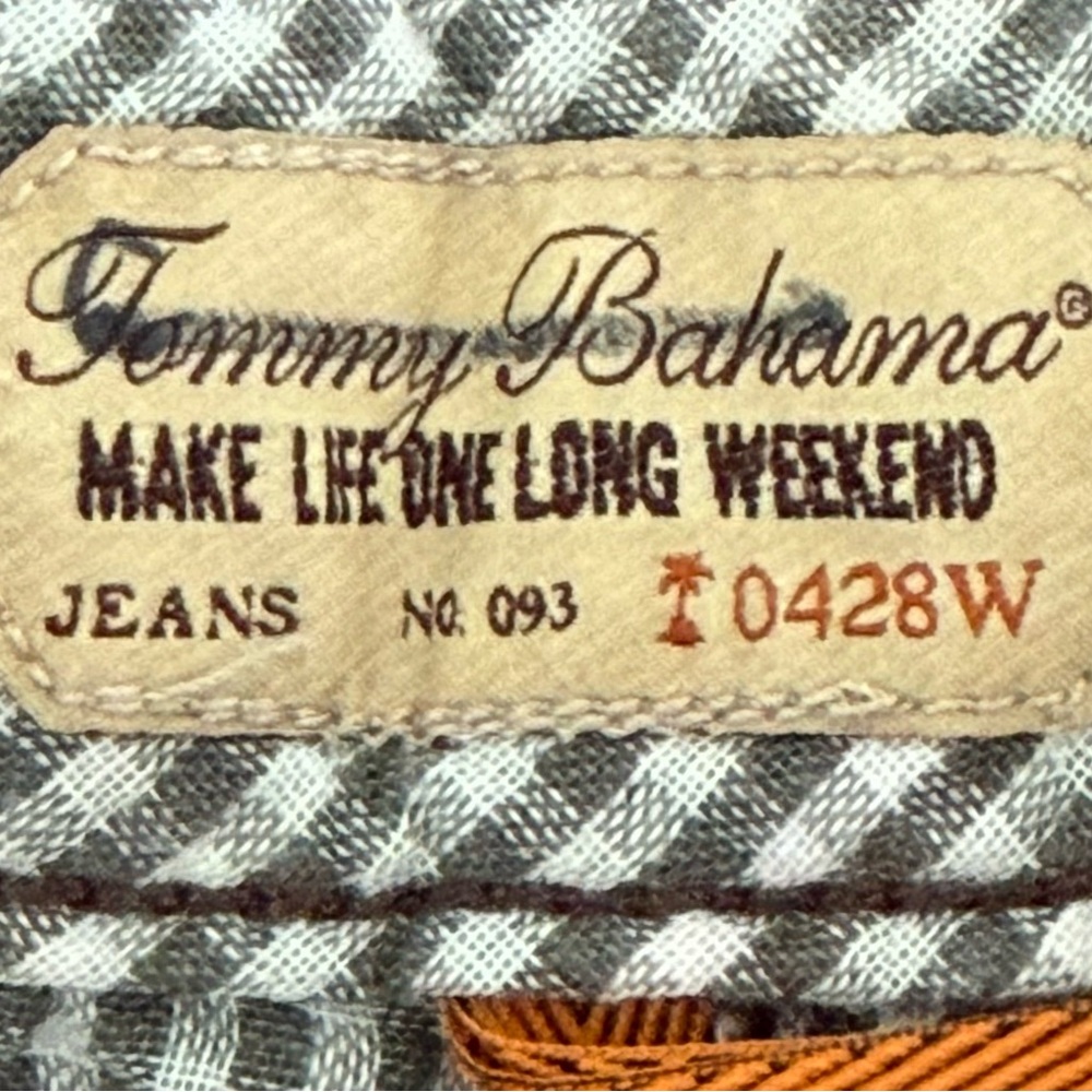 Tommy Bahama Cargo Shorts 100% Cotton Plaid Pink/Brown Golf Beach Men’s Size 36 - Picture 10 of 11
